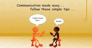 Communication made easy… follow these simple tips