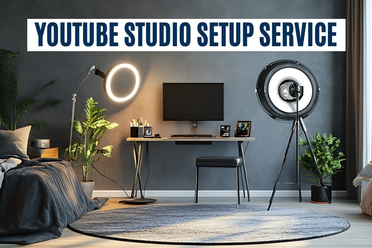 YouTube Studio Setup Service