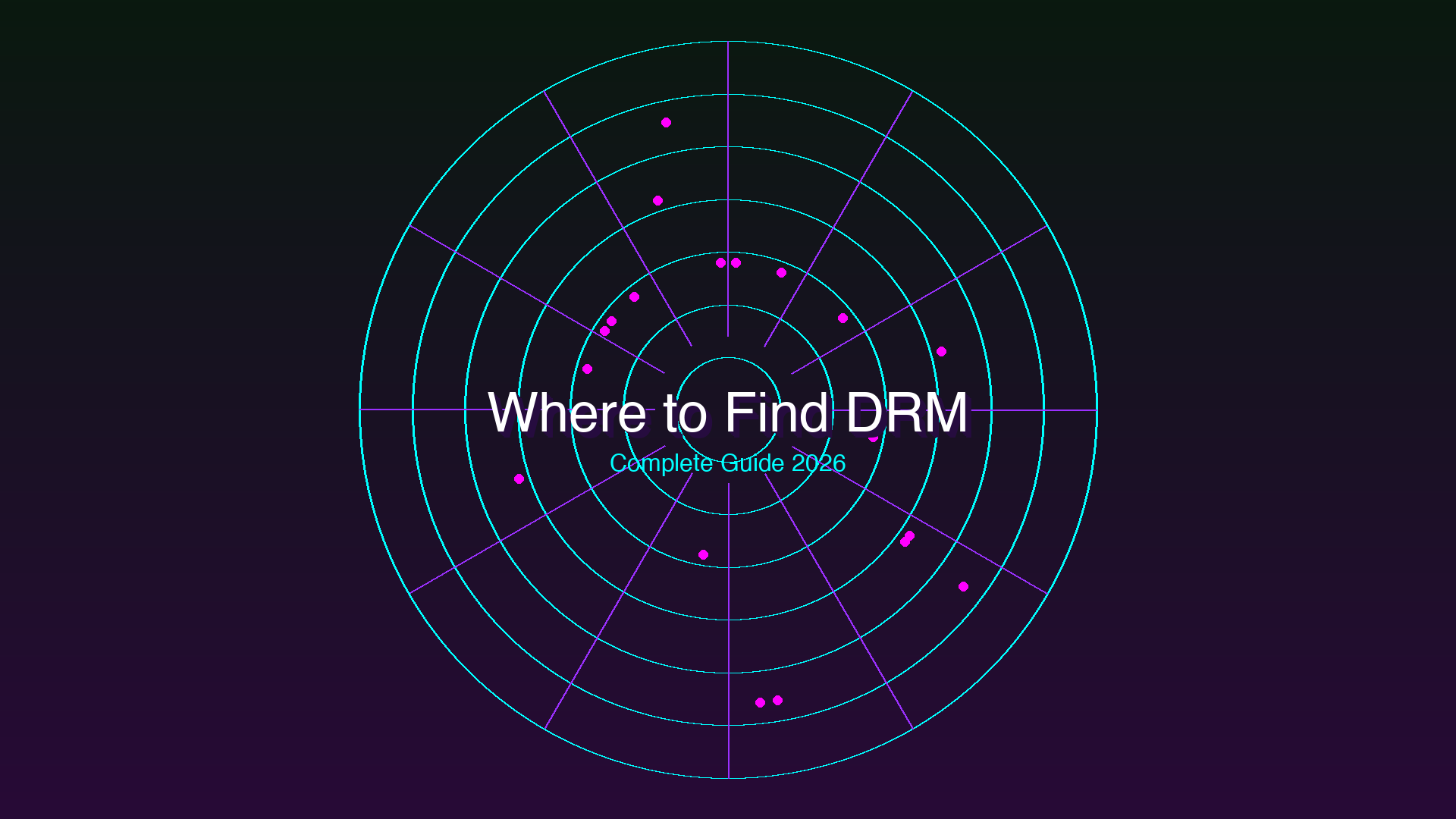 Where to Find Digital Rights Management