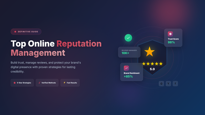 Top Online Reputation Management