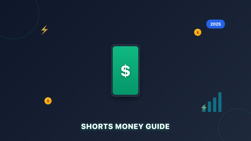 YouTube Shorts Monetization Complete Guide: How to Earn Money in 2025