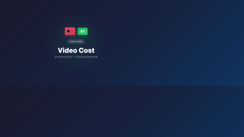 What is the Cost of Corporate Videographer