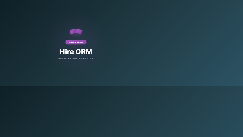 Hire Reputation Management Services
