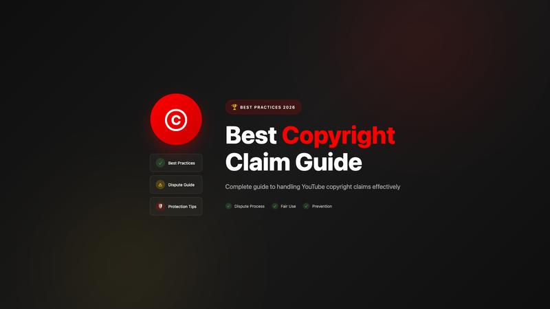Best Youtube Copyright Claim: Complete Guide for 2026