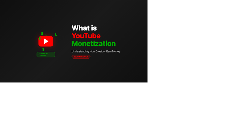 What is YouTube Monetization