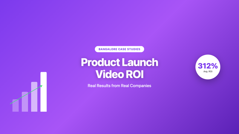 Product Launch Video ROI: Bangalore Company Case Studies