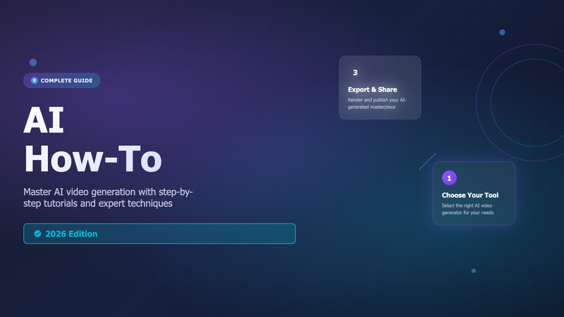 How To Ai Video Generator: Complete Guide for 2026