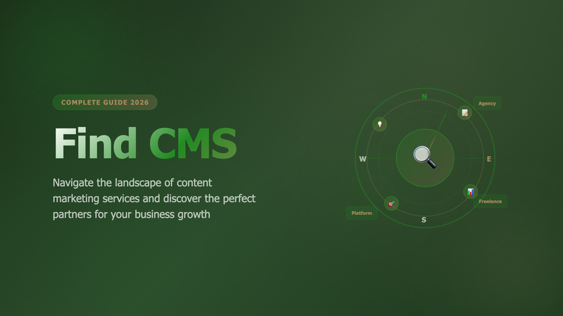 Where To Find Content Marketing Services: Complete Guide for 2026