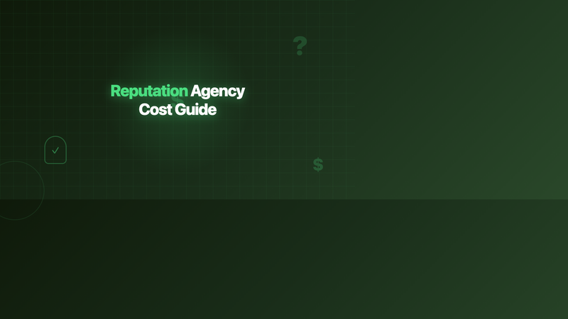 What Is The Cost Of Reputation Management Agency: Complete Guide for 2026