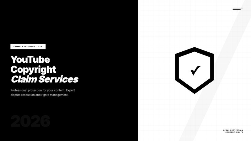 Youtube Copyright Claim Services: Complete Guide for 2026