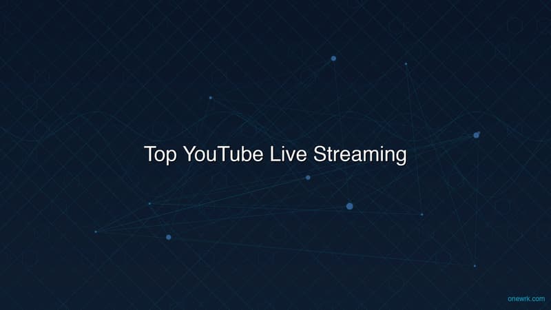 Top YouTube Live Streaming