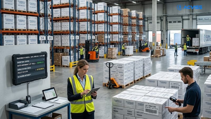 . Warehousing and Distribution Where Genuine Products Become Mixed with Counterfeits
