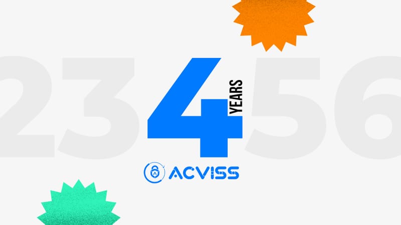 Four Years of Safeguarding Brands: Acviss Celebrates a Milestone Anniversary