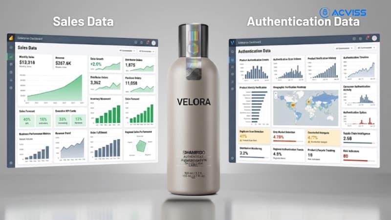 Authentication Data and Sales Data Measure Different Realities