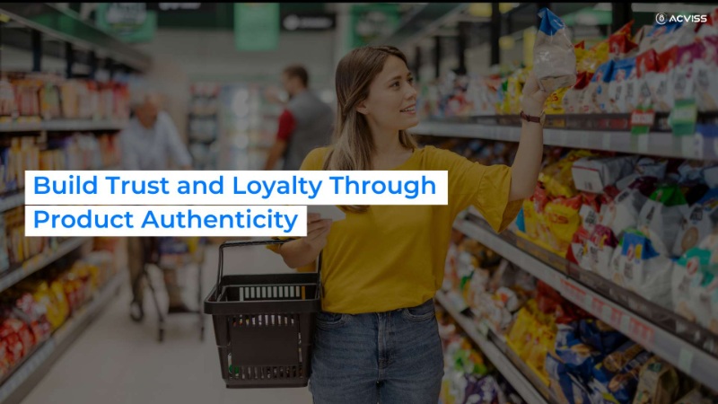 Build trust and loyalty through product authenticity