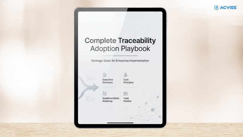 Complete Traceability Adoption Playbook For Your Team: Scripts, Training Decks, and SOPs