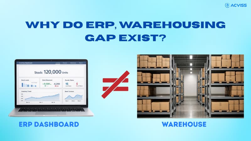 ERPs Show Stock, Not Truth: Why Inventory Data Is No Longer Reliable