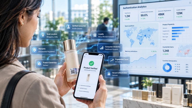 How Product Authentication Creates Actionable First-Party, Consumer Data