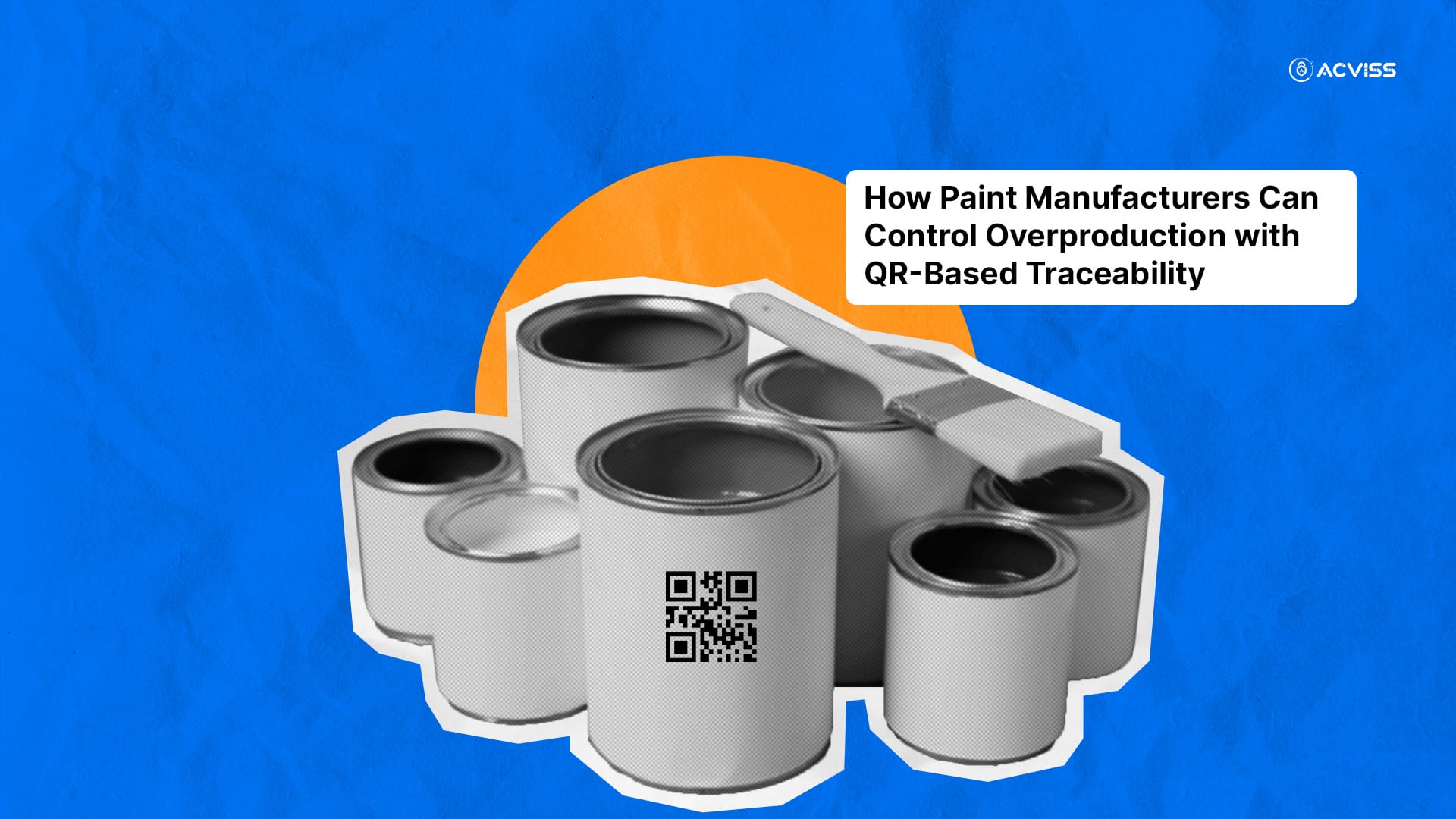 How Paint Manufacturers Can Control Overproduction with QR-Based Traceability
