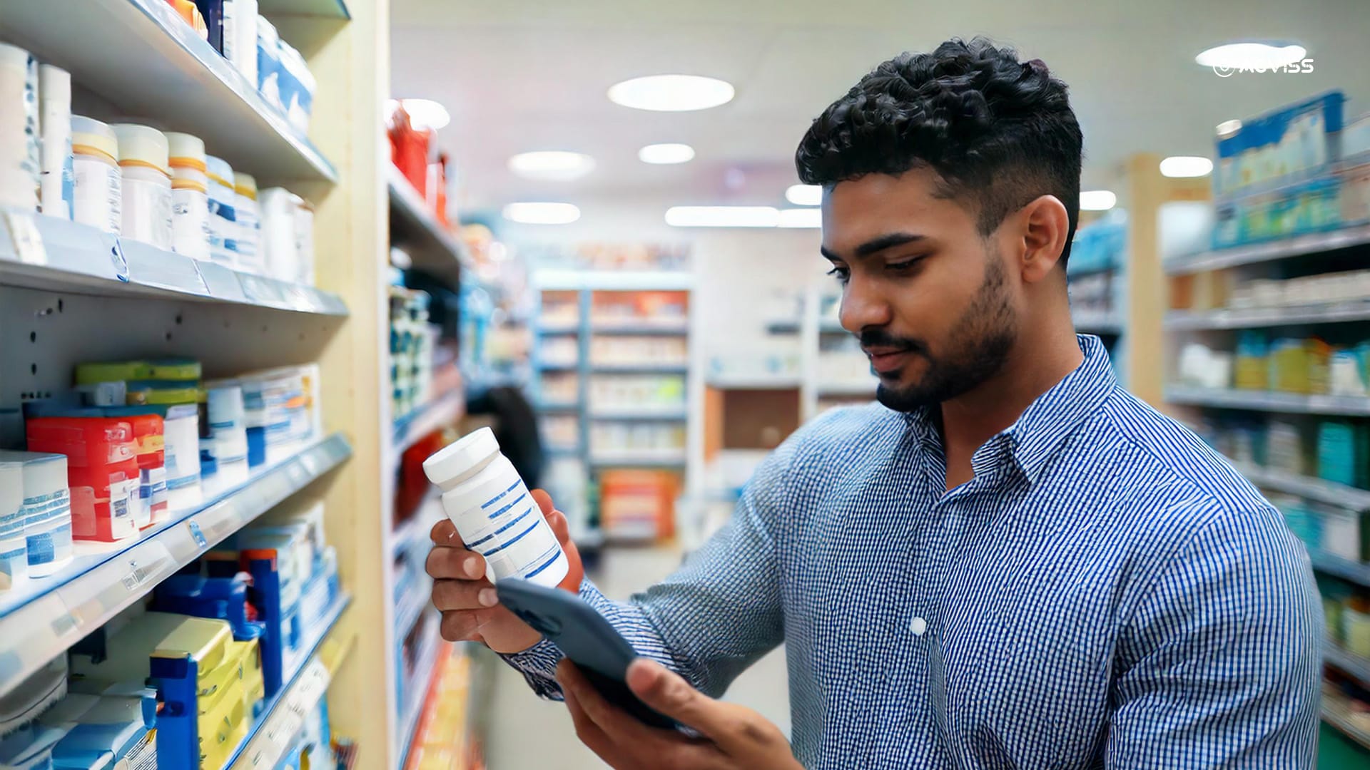 QR codes for pharma authentication