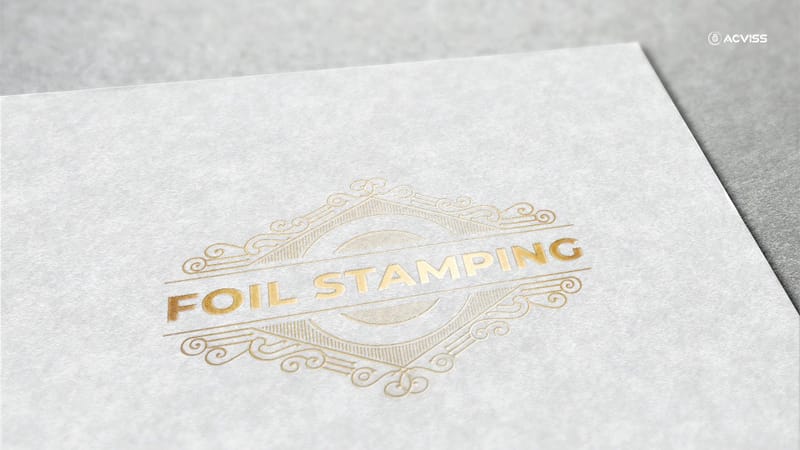 Foil Stamping gives a rich and premium feel to the product and act as an anti-counterfeiting solution which is hard to replicate. 