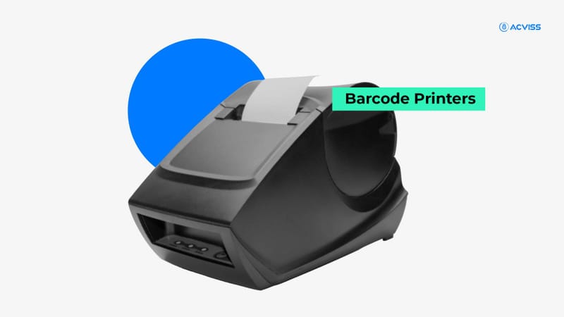 Barcode printers prints labels that contain product codes, batch numbers and other product information.