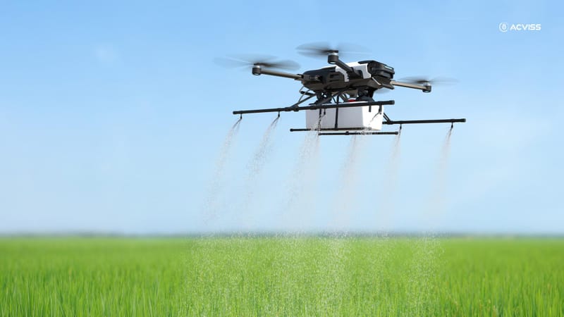 precision farming is considered the future of farming.