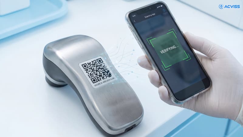 Integrating Non-Cloneable Verification Into Medical Devices