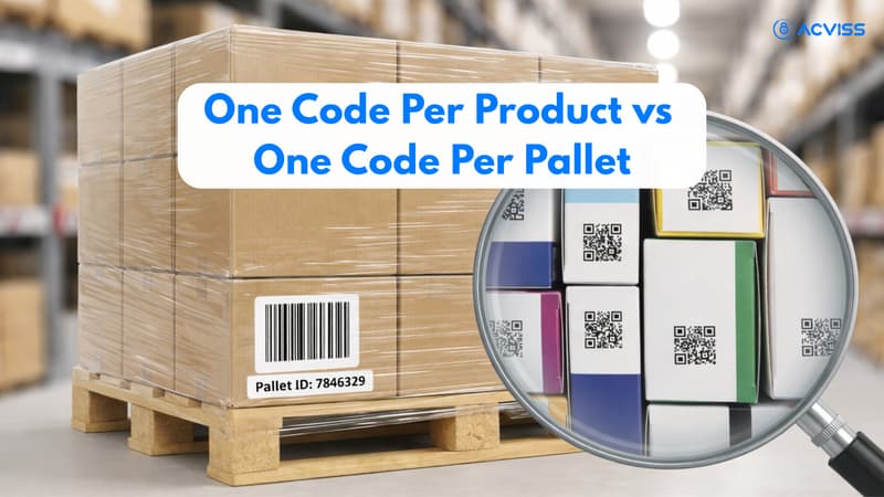 One Code Per Product vs One Code Per Pallet: Which One to Choose