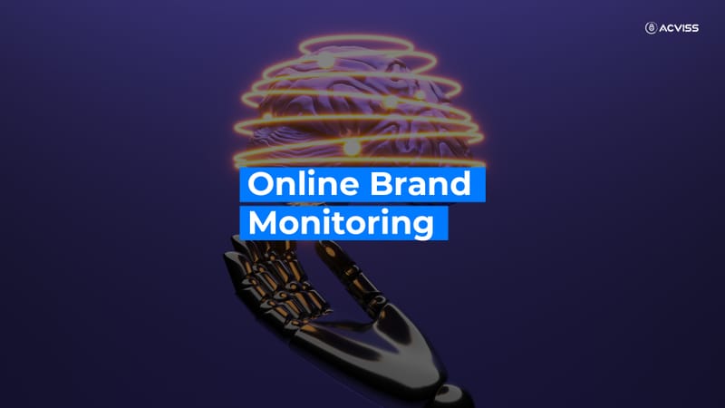 Online brand protection and brand monitoring tools