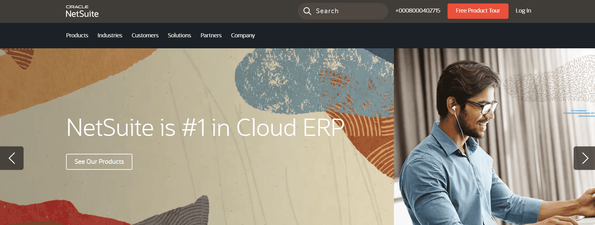 Oracle Netsuite ERP system