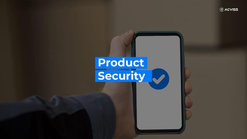 product security using mobile authentication