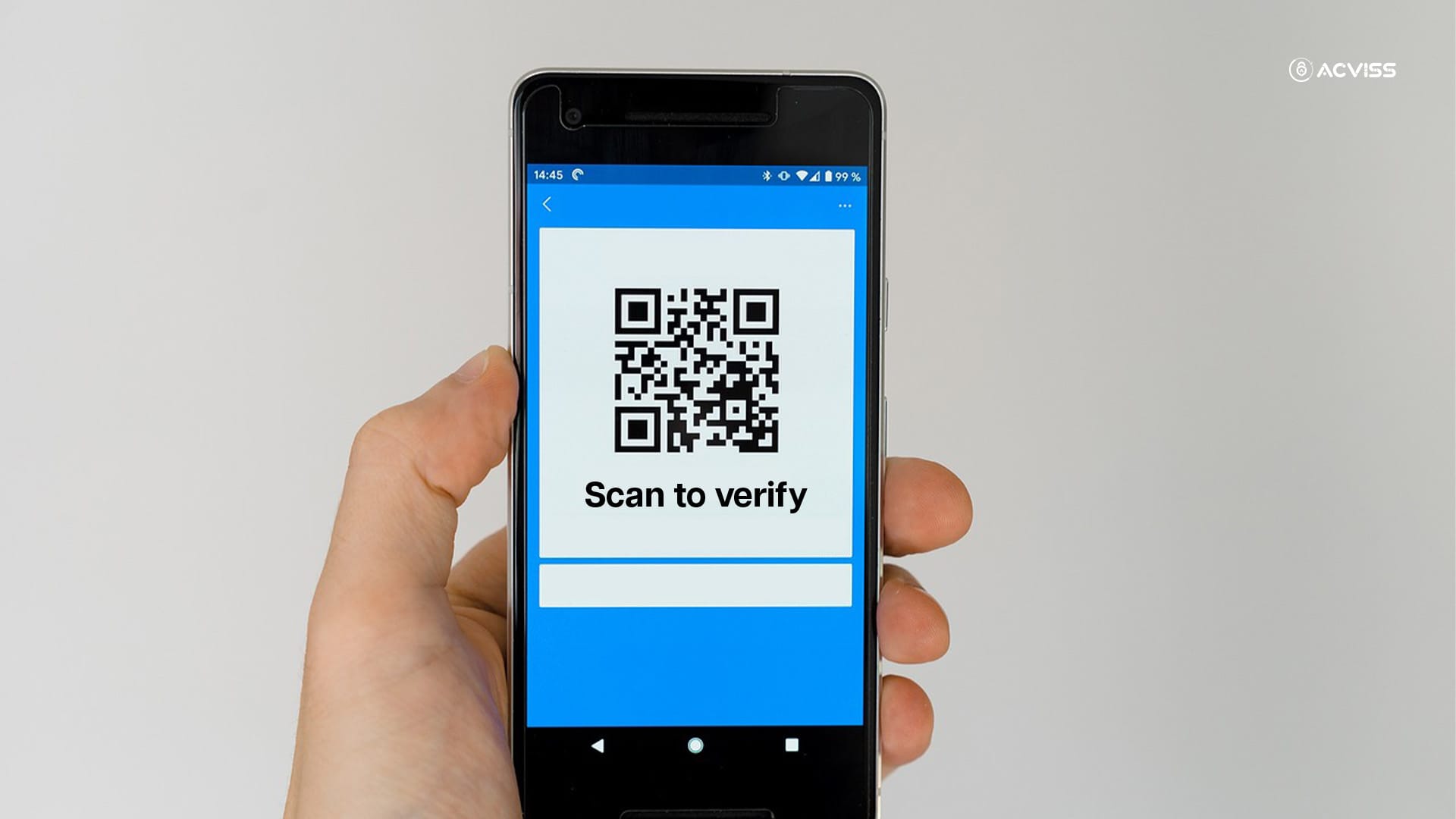 QR codes for verification
