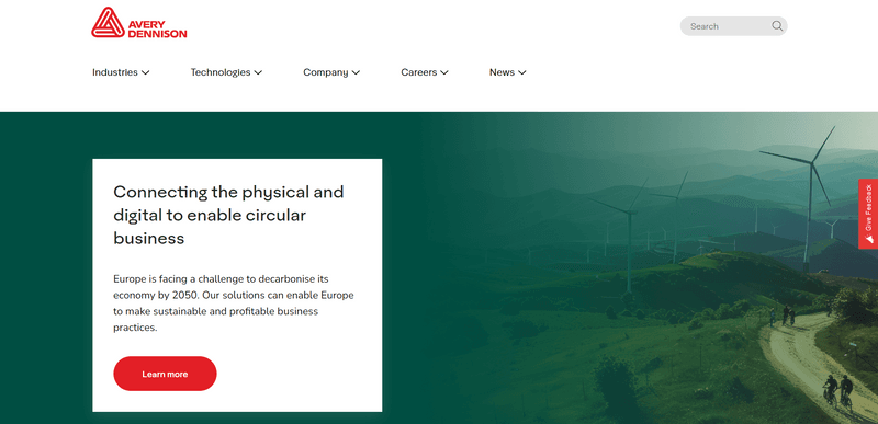 Avery Dennison smart packaging for preventing counterfeiting and brand protection.