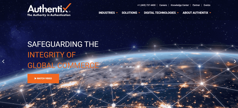 Authentix anti-counterfeiting and brand protection solution