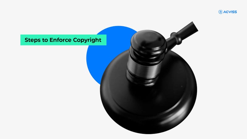 Enforce copyrights to secure your brand in the market