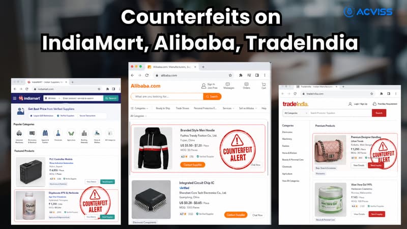 The Counterfeit Problem Hidden in Plain Sight on IndiaMart, Alibaba, and TradeIndia