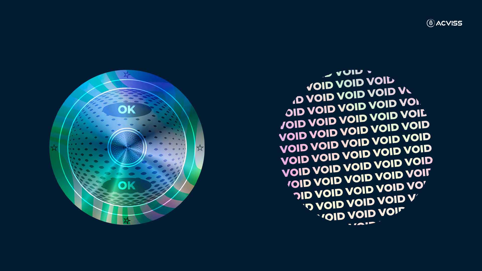 What are holographic security labels and tamper-proof holograms