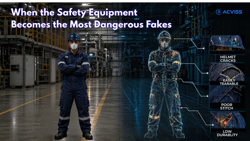 The Safety Equipment Supposed to Protect You Becomes the Most Dangerous Fakes