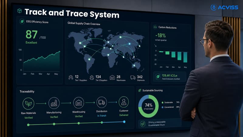 Are you using Track and Trace for Environmental, Social, Governance (ESG) Data?