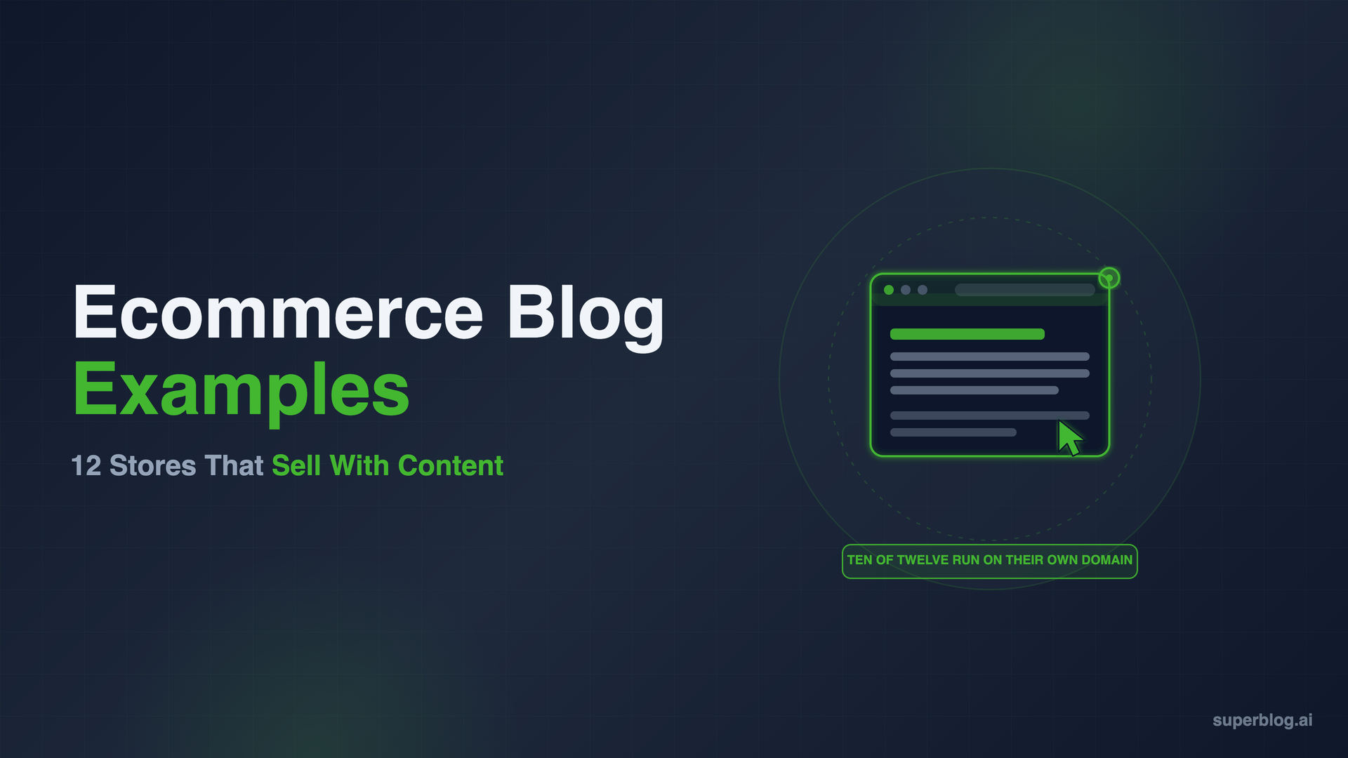 12 Ecommerce Blog Examples That Actually Drive Sales (2026)