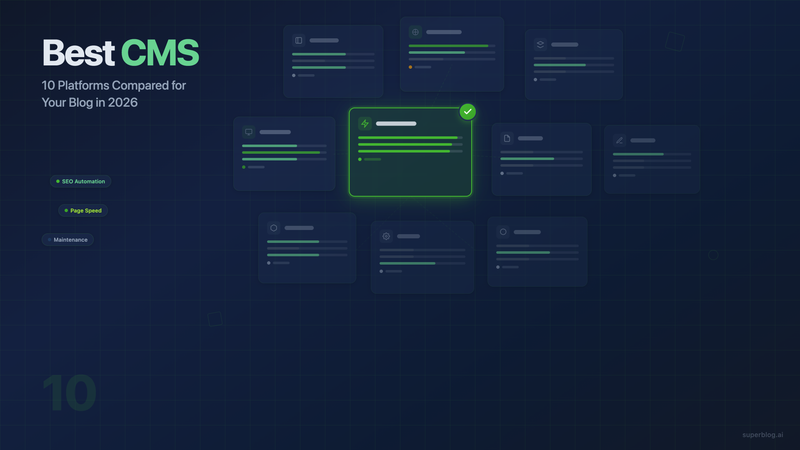 Best CMS for Blog in 2026: 10 Platforms Compared
