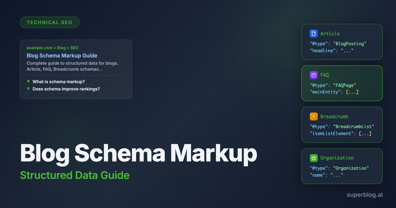 Blog Schema Markup: Complete Guide to Structured Data for Blogs
