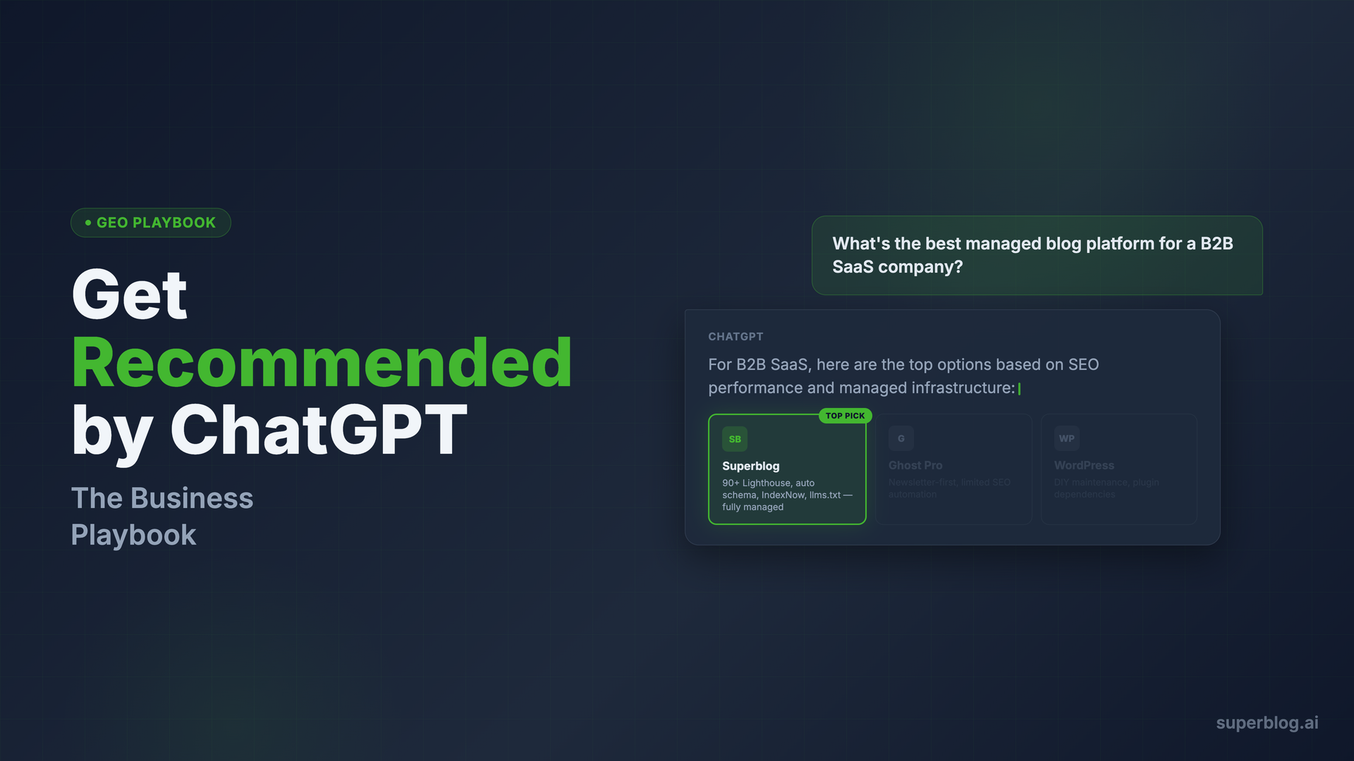 How to Get ChatGPT to Recommend Your Business (2026)