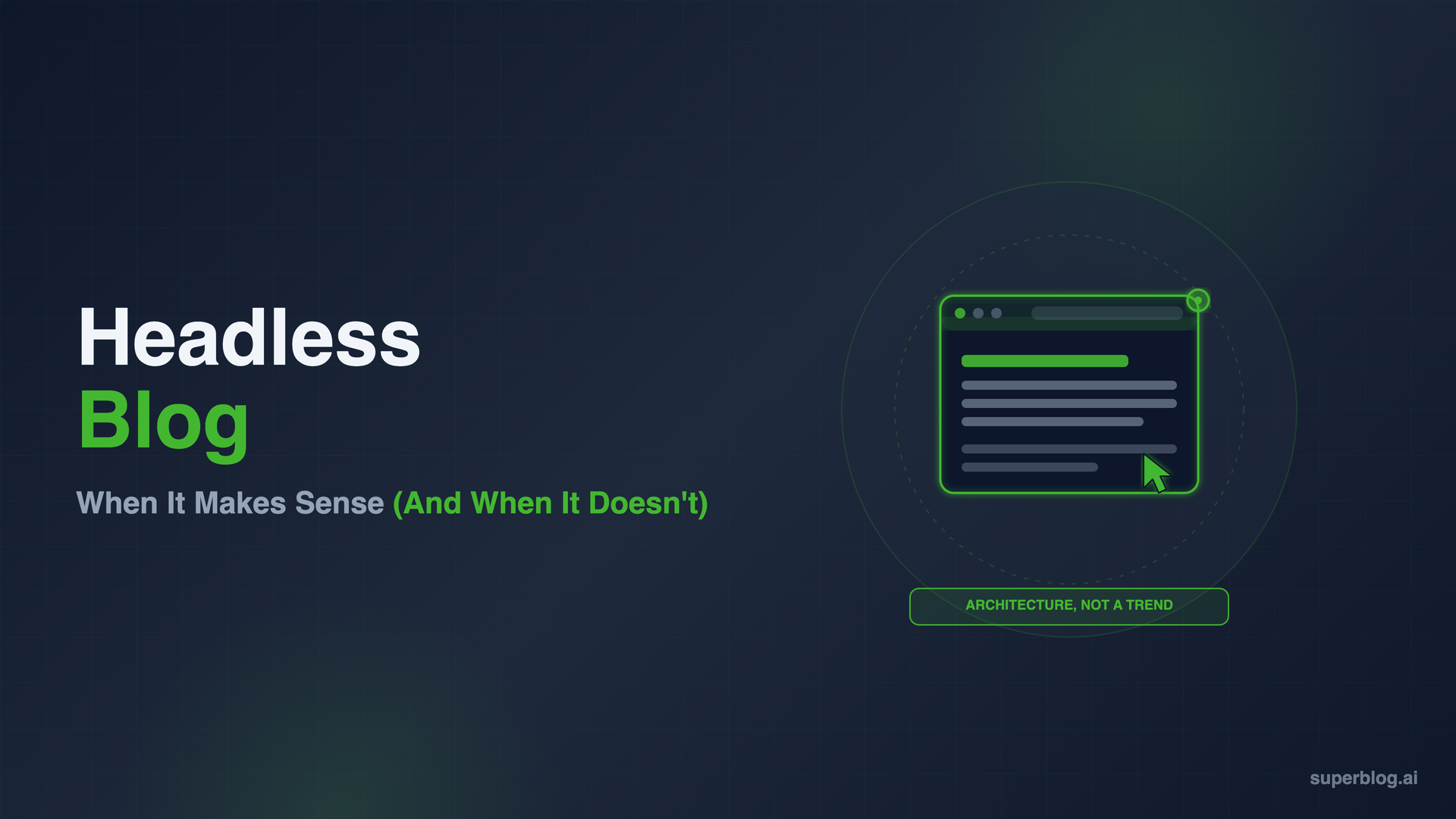 Headless Blog