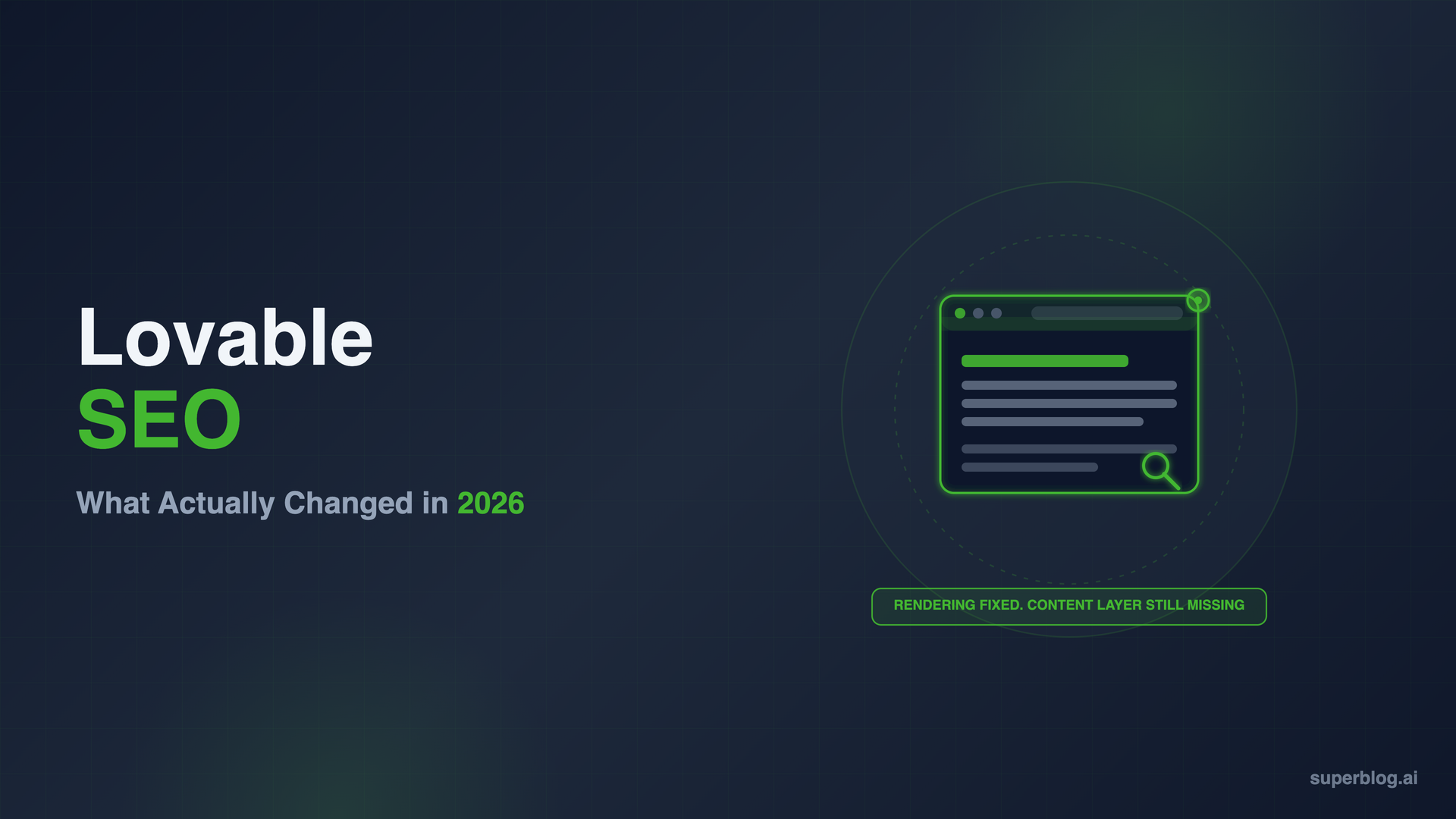 Lovable SEO: How to Get an App You Built With Lovable to Rank (2026)