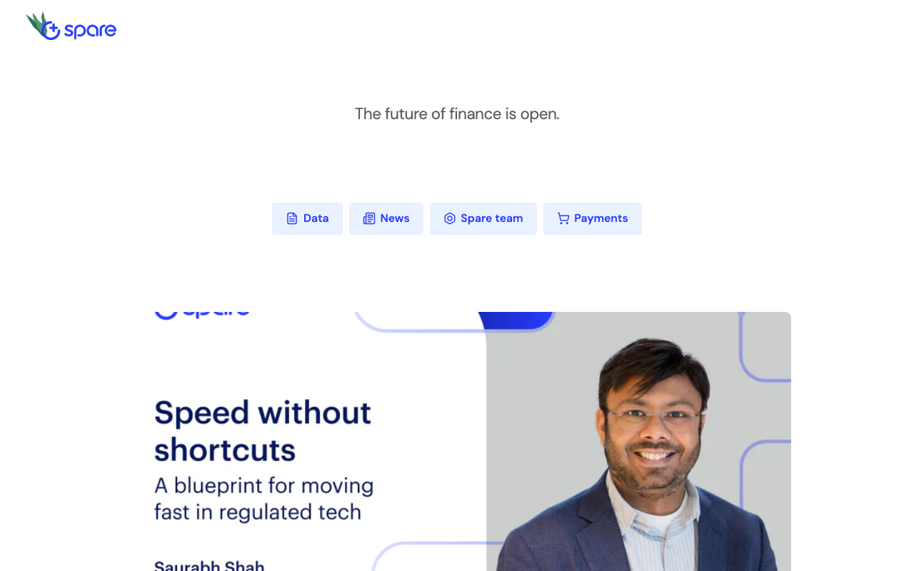 Spare blog homepage
