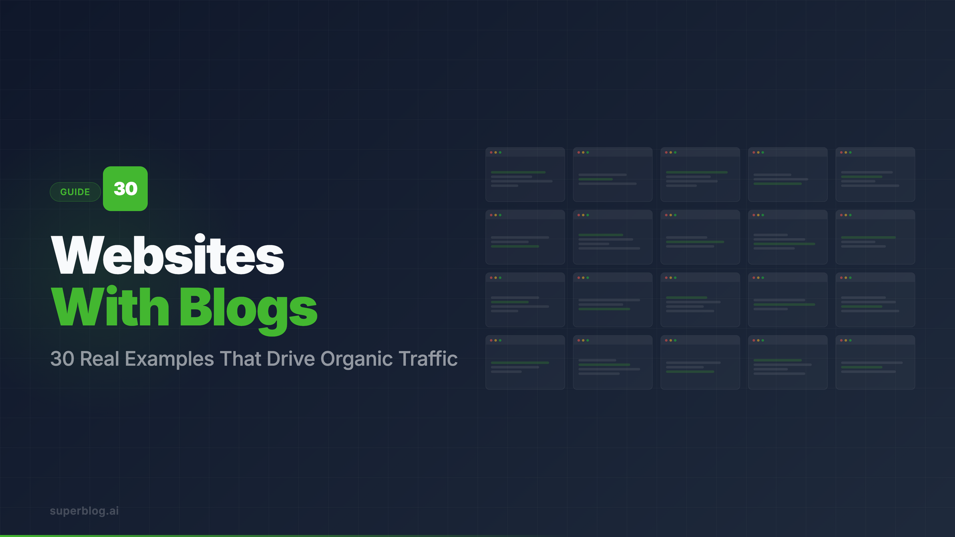 Websites With Blogs: 30 Examples That Drive Organic Traffic