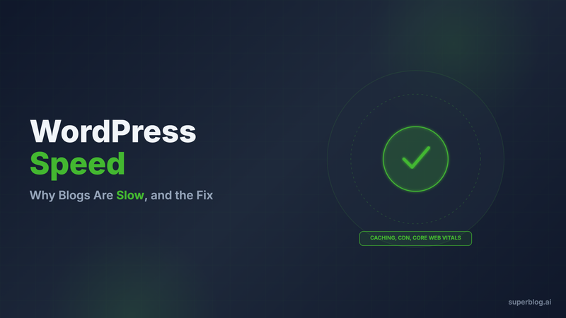 WordPress Speed