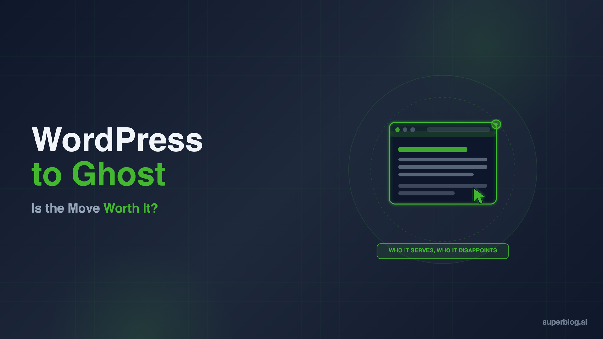 WordPress to Ghost